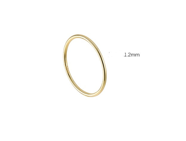 S925 Sterling Silver Coil Ring