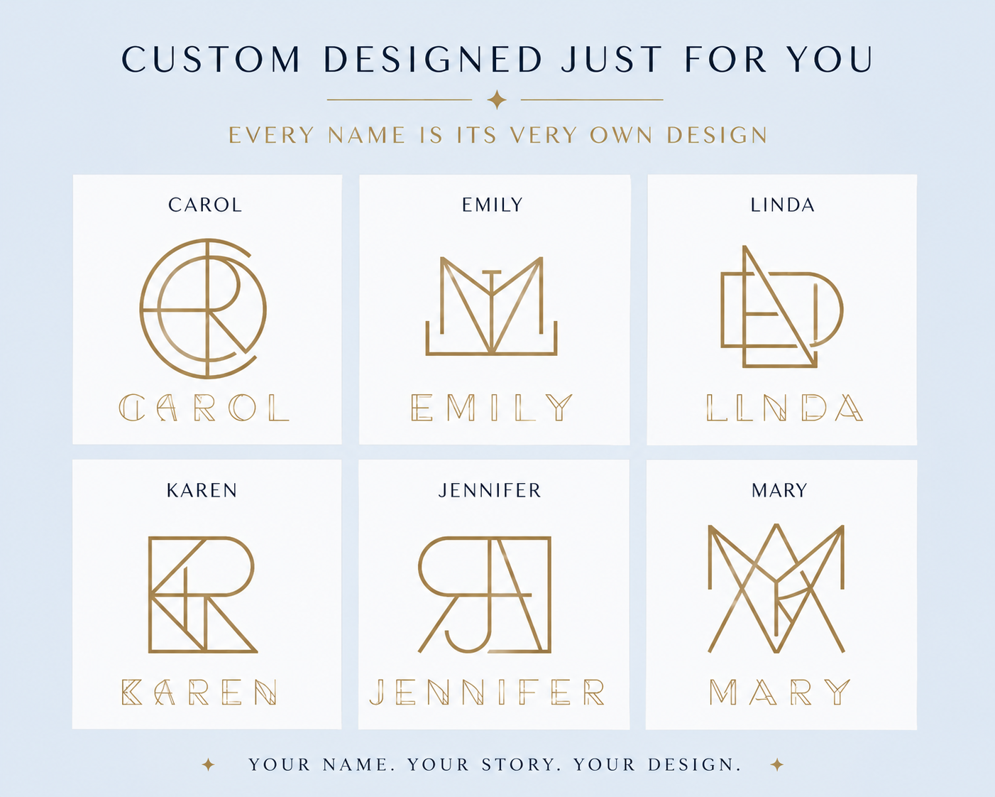 Signature Monogram Necklace