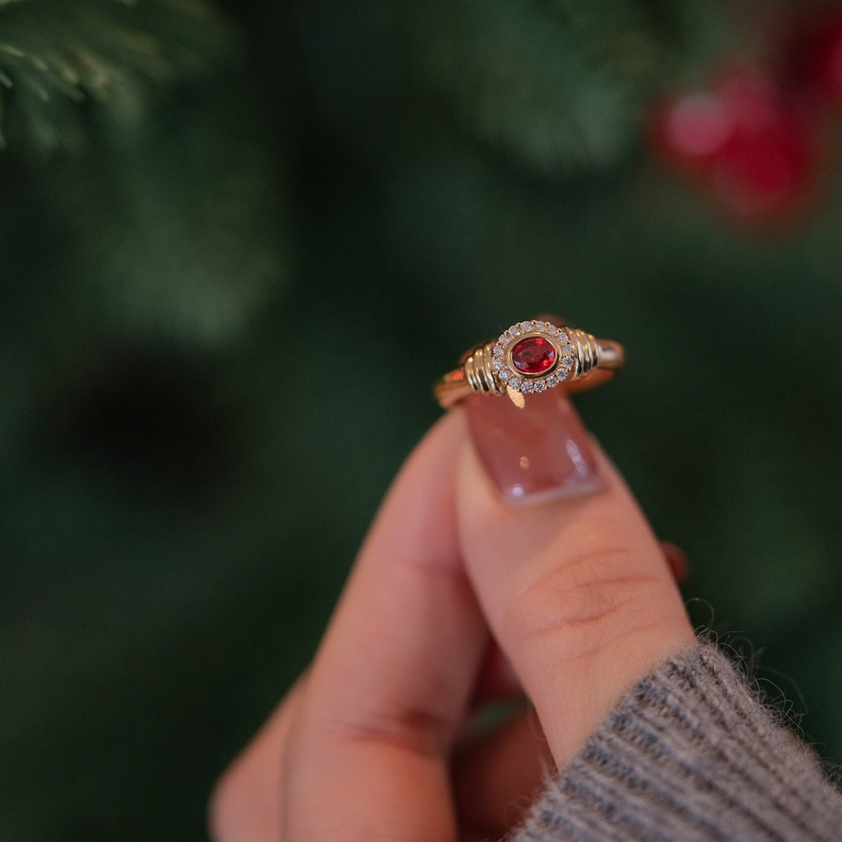 S925 Sterling Silver Female Ring