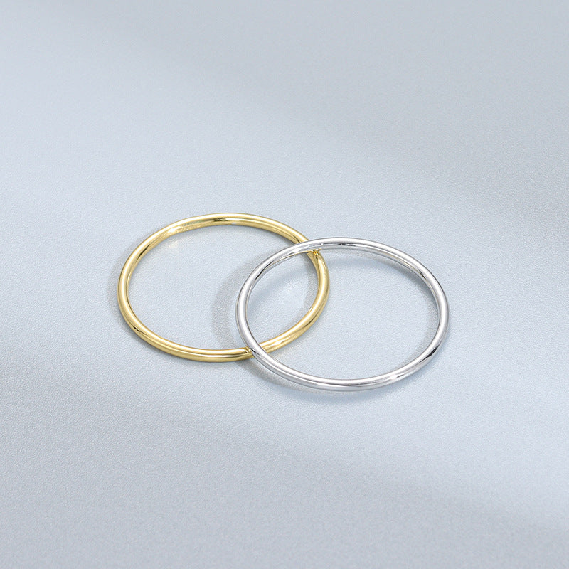 S925 Sterling Silver Coil Ring
