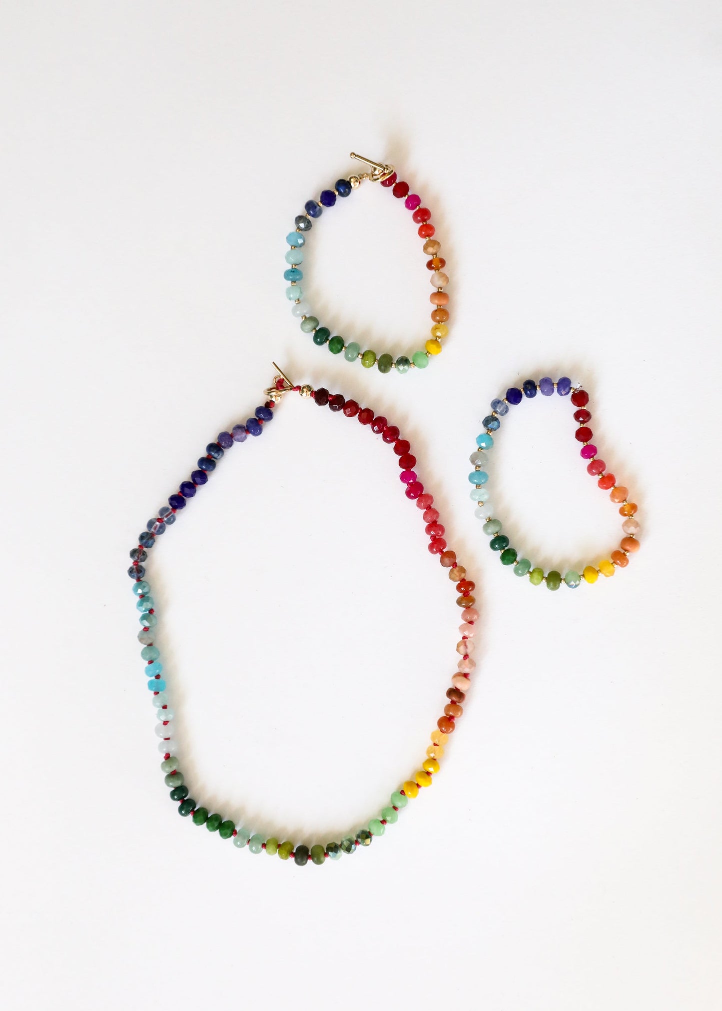 Iris Gemstone Necklace