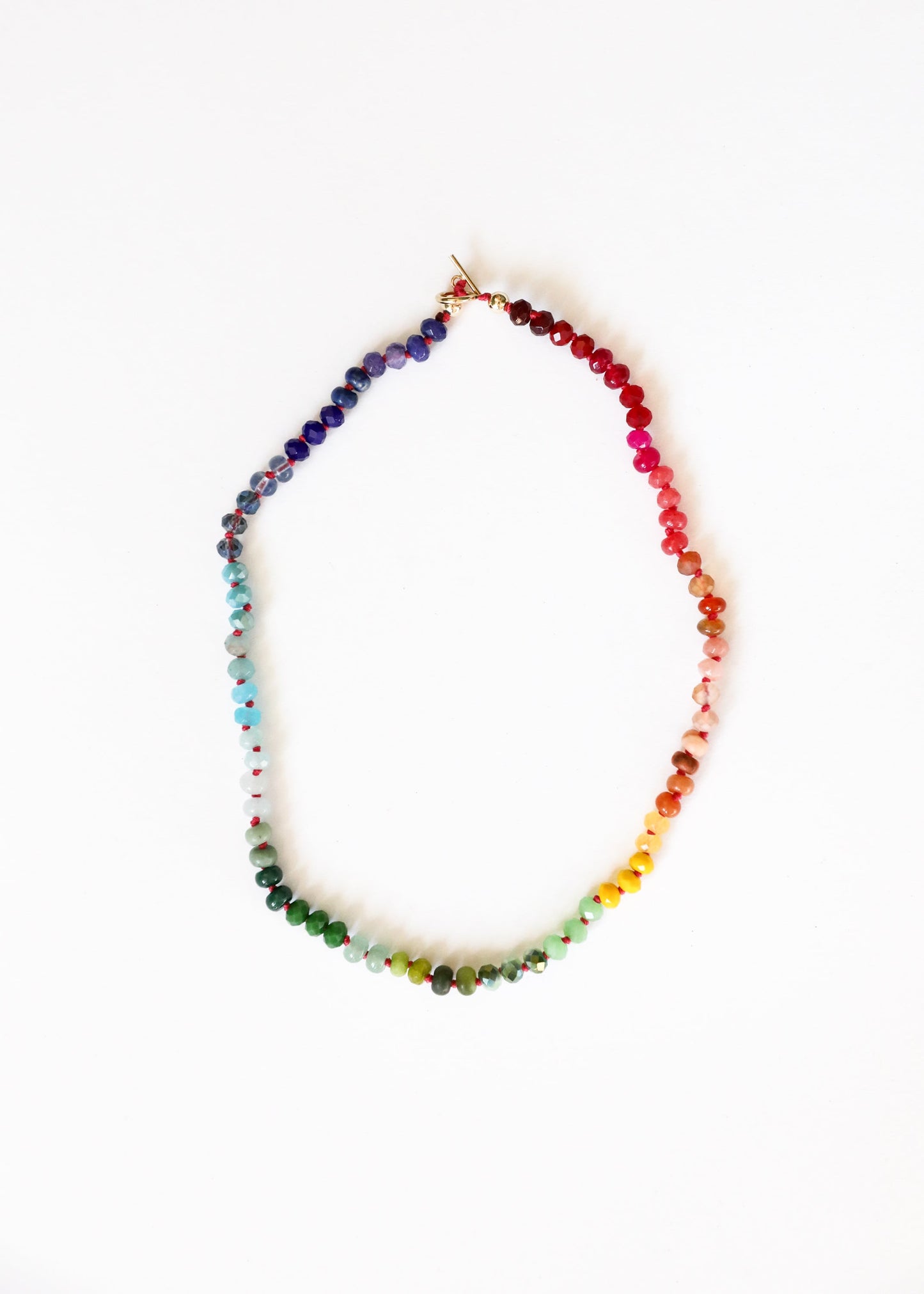 Iris Gemstone Necklace