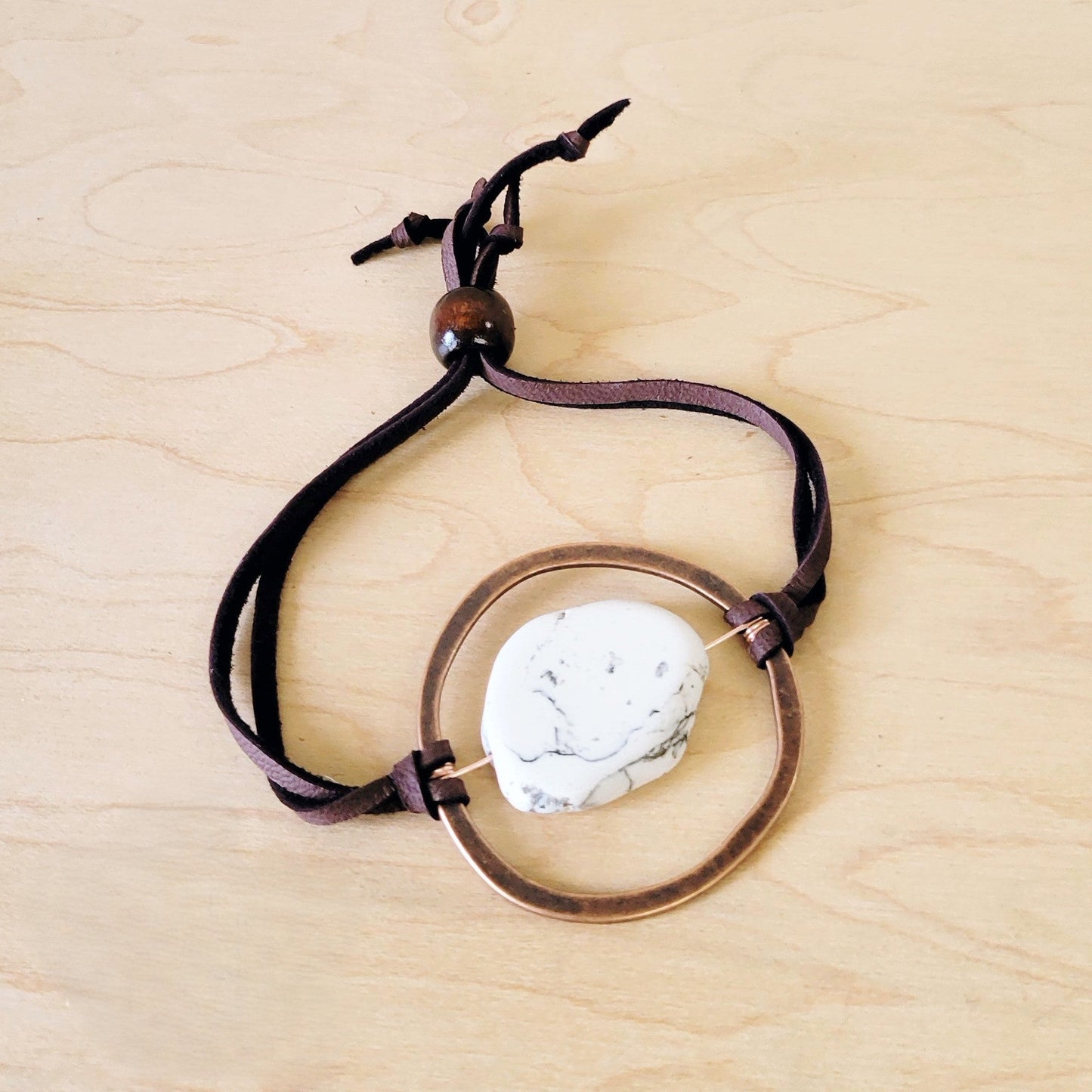 The Dylan Howlite Bracelet