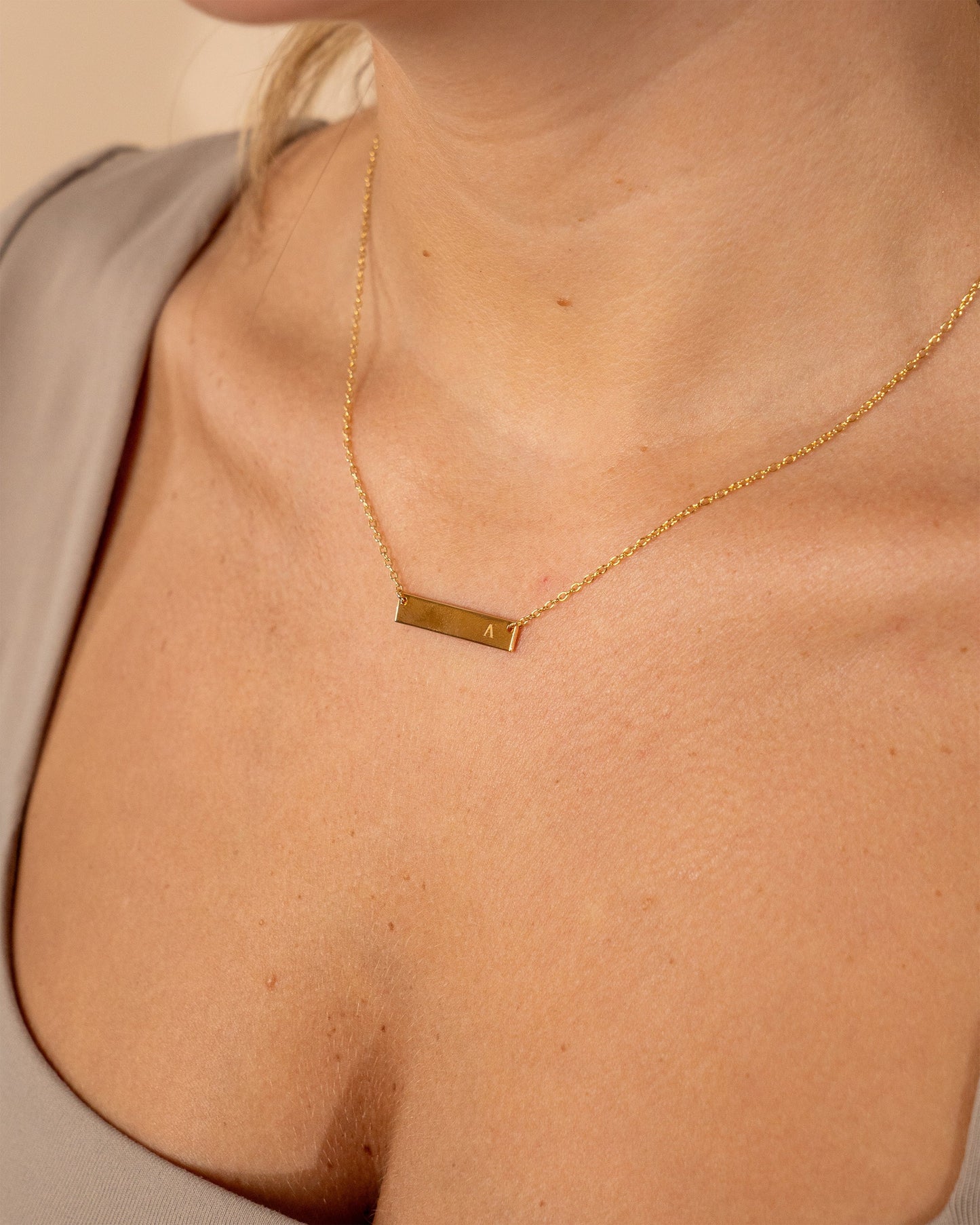 Sterling Signature Initial Necklac