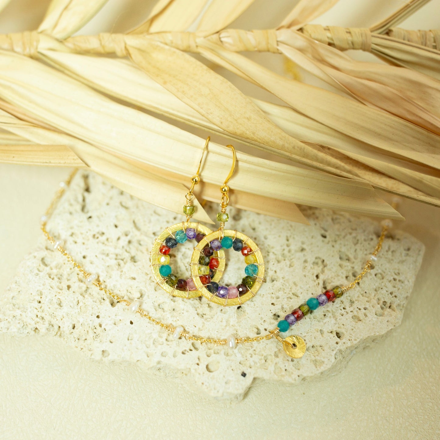 The Indie Halo Earrings