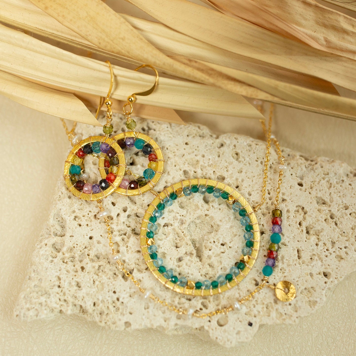 The Indie Halo Earrings