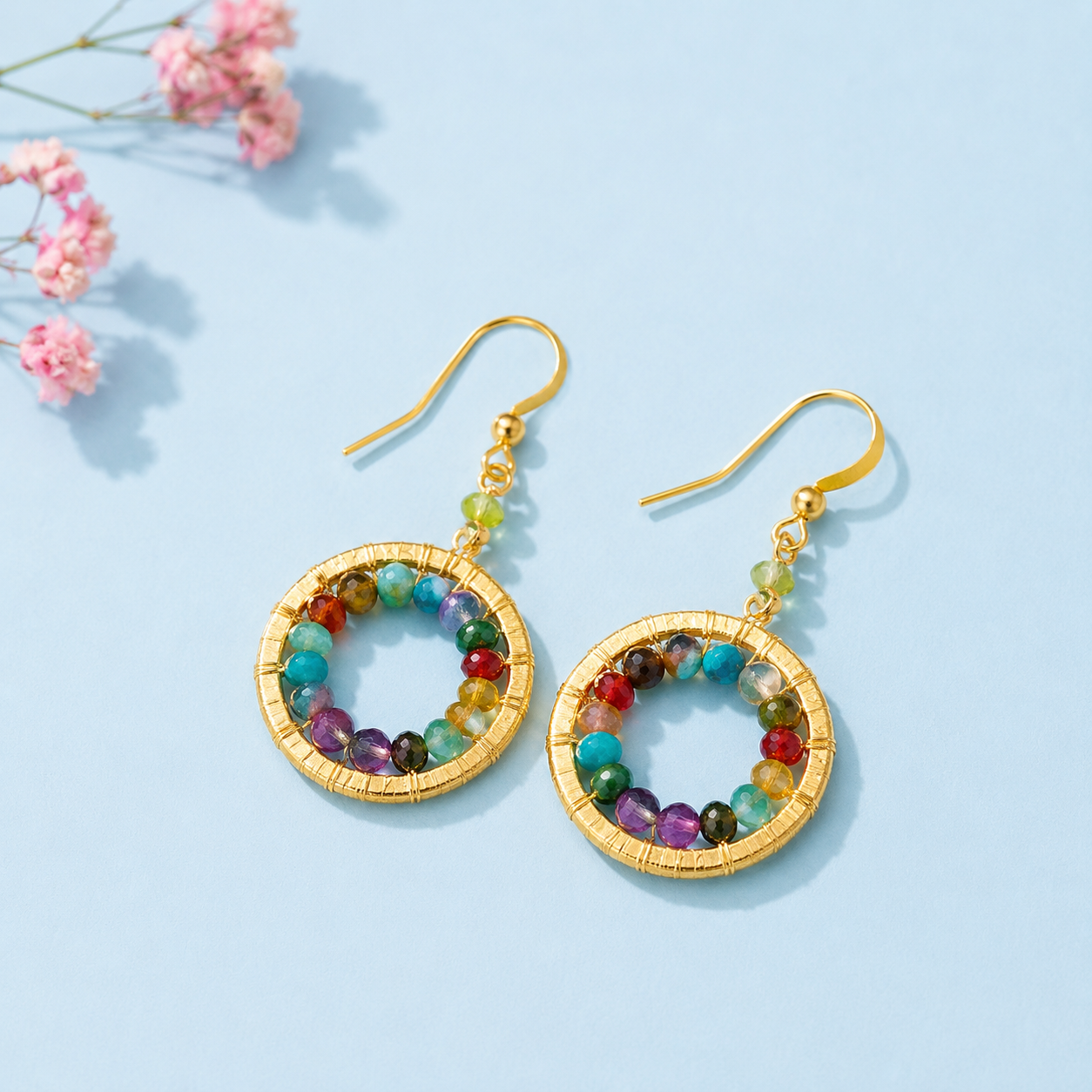 The Indie Halo Earrings