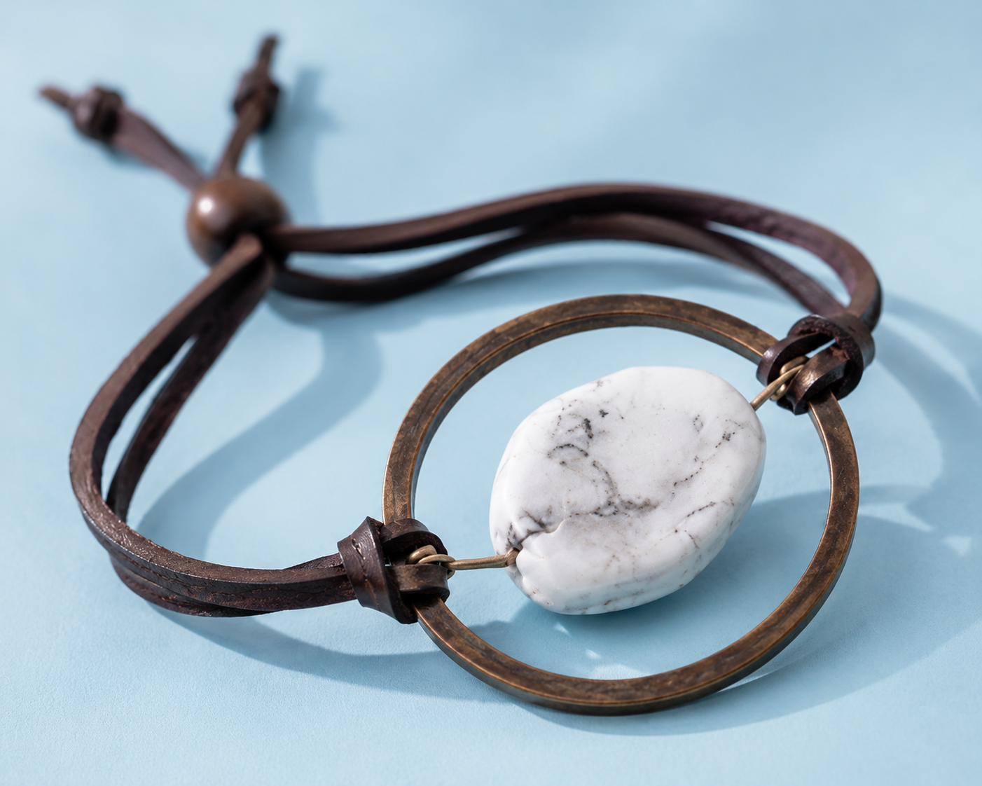 The Dylan Howlite Bracelet