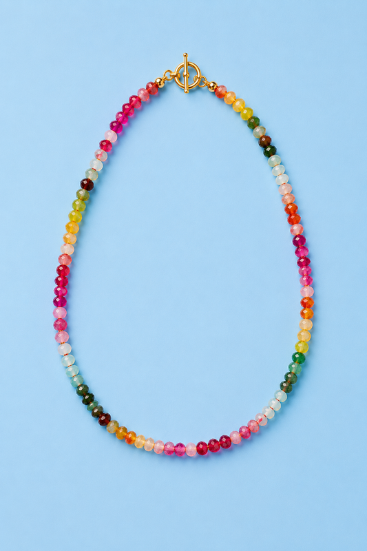 Iris Gemstone Necklace