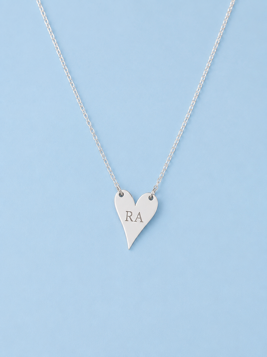 The Grace Signature Heart Necklace