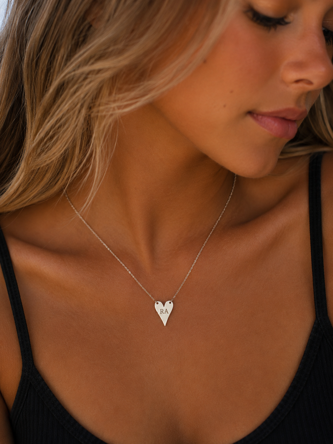 The Grace Signature Heart Necklace