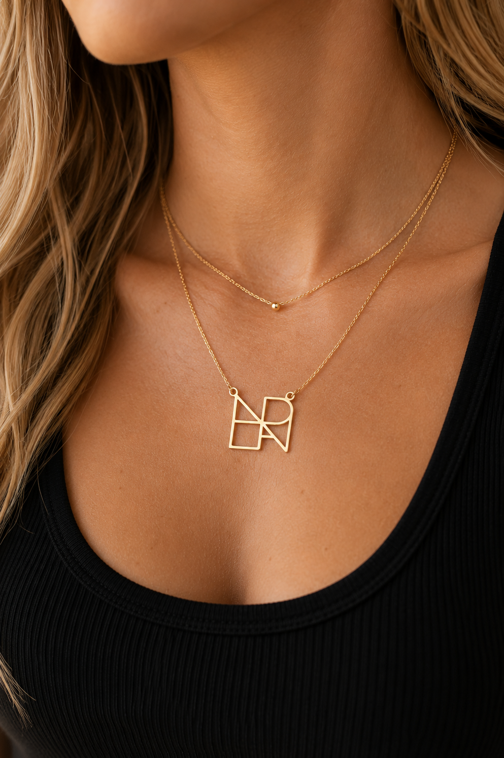 Signature Monogram Necklace