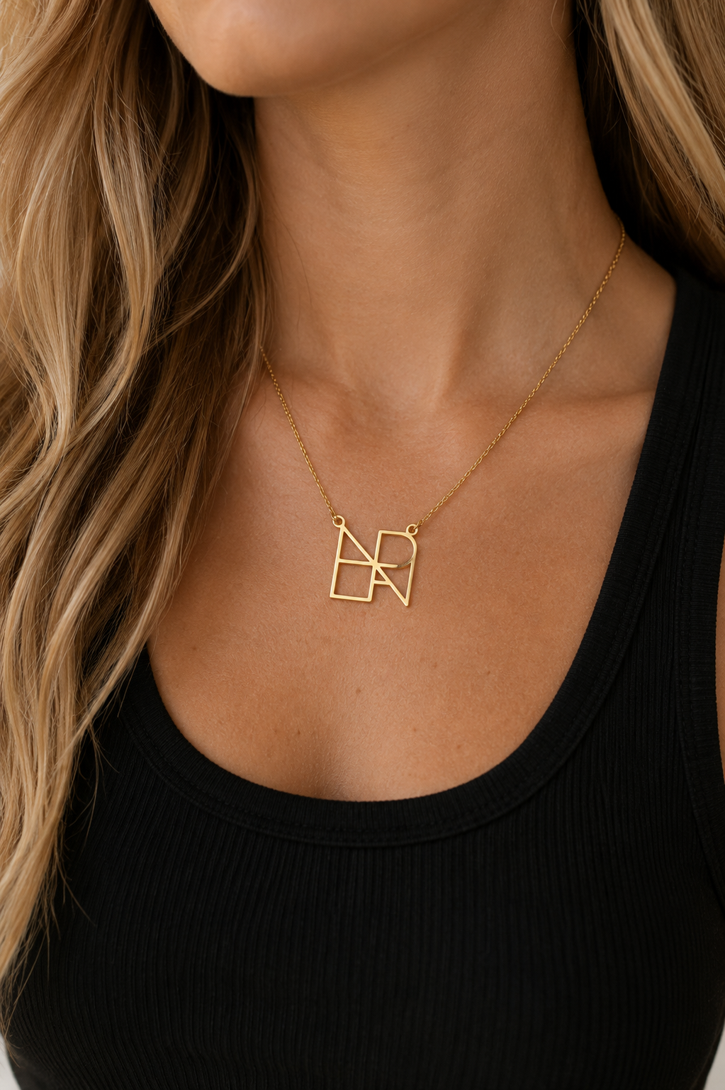 Signature Monogram Necklace