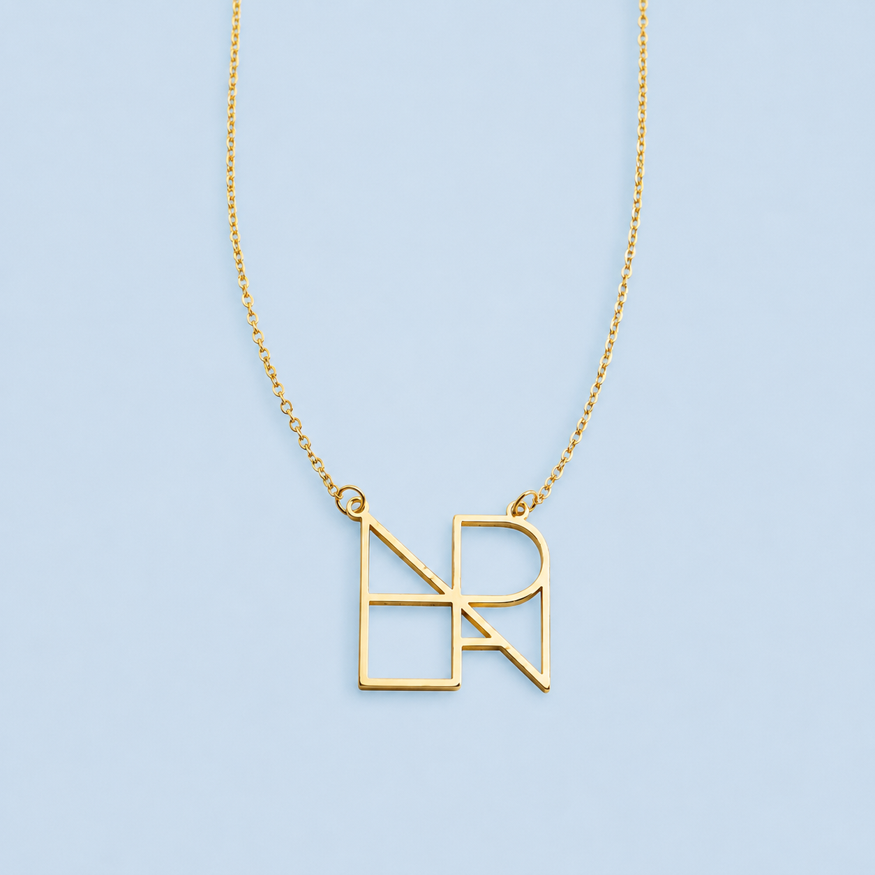 Signature Monogram Necklace