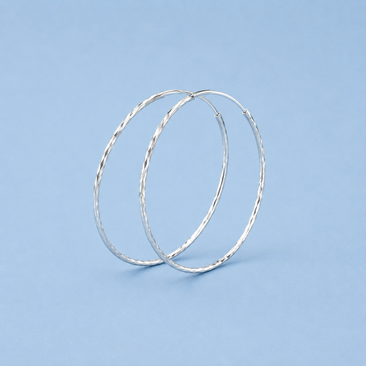 Gwen Endless Hoop Earrings