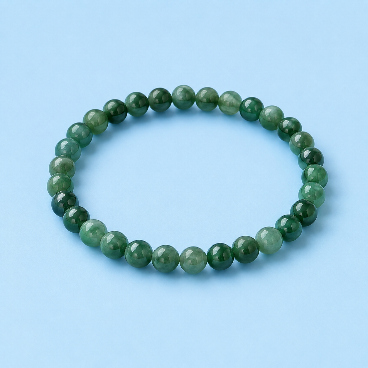 The Kaia Jadeite Bracelet
- 6mm