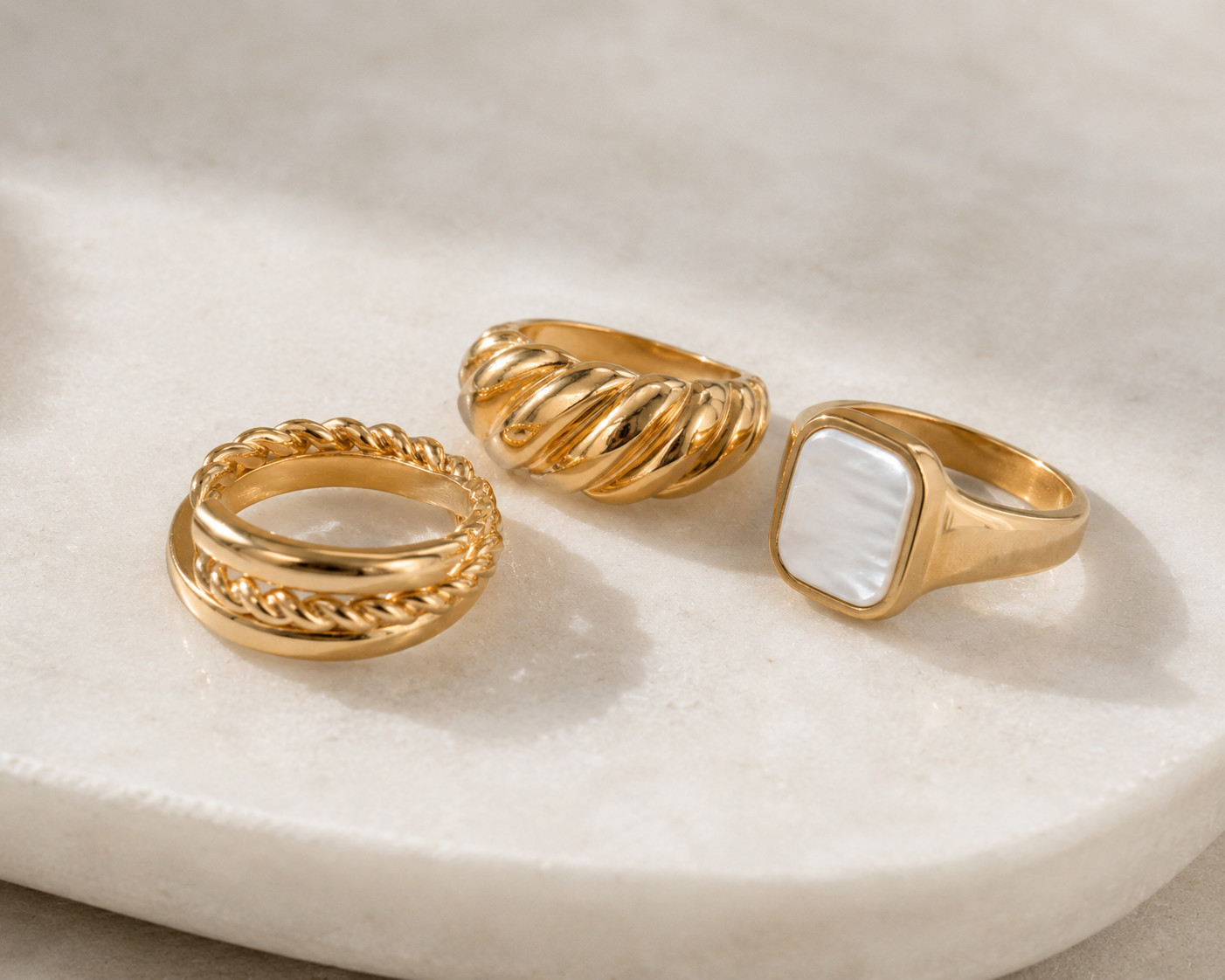The Cleo Duo Ring