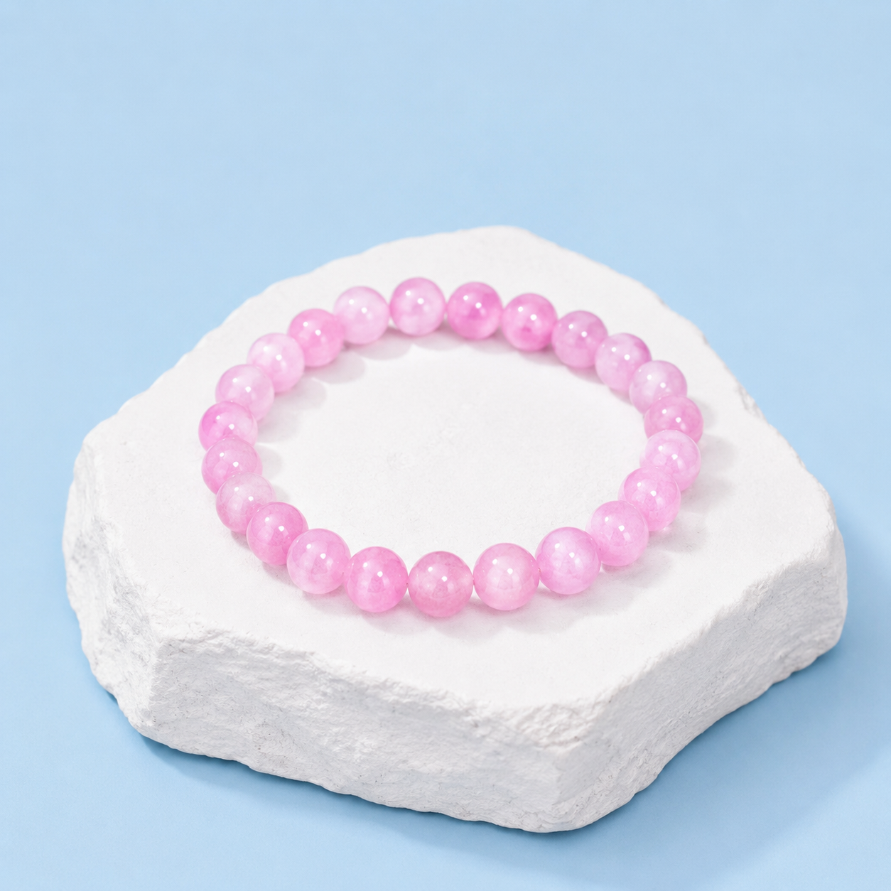 The Primrose - Rare Pink Kunzite Bracelet