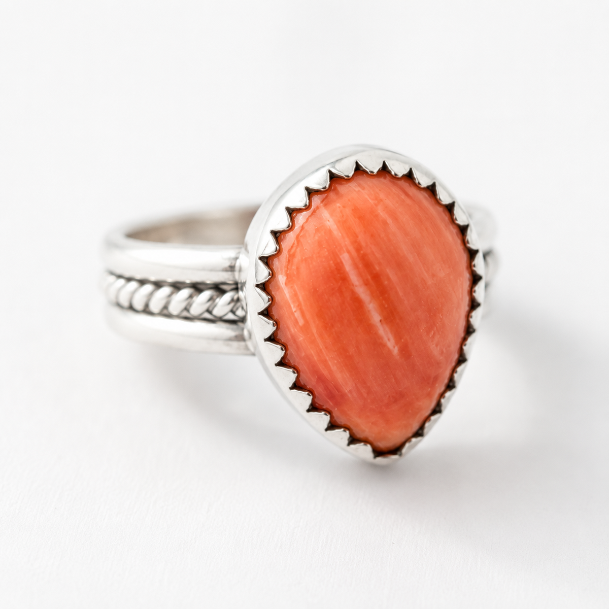 Ember Sterling Silver Ring