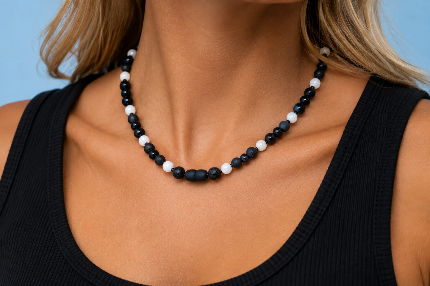 NYX | Baltic Amber & Moonstone Collection || Anklet or Bracelet
