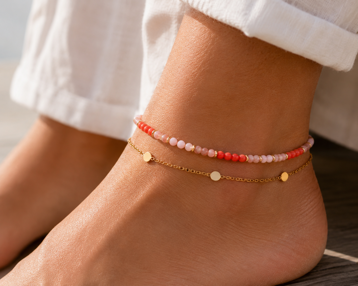 Coralie Anklet