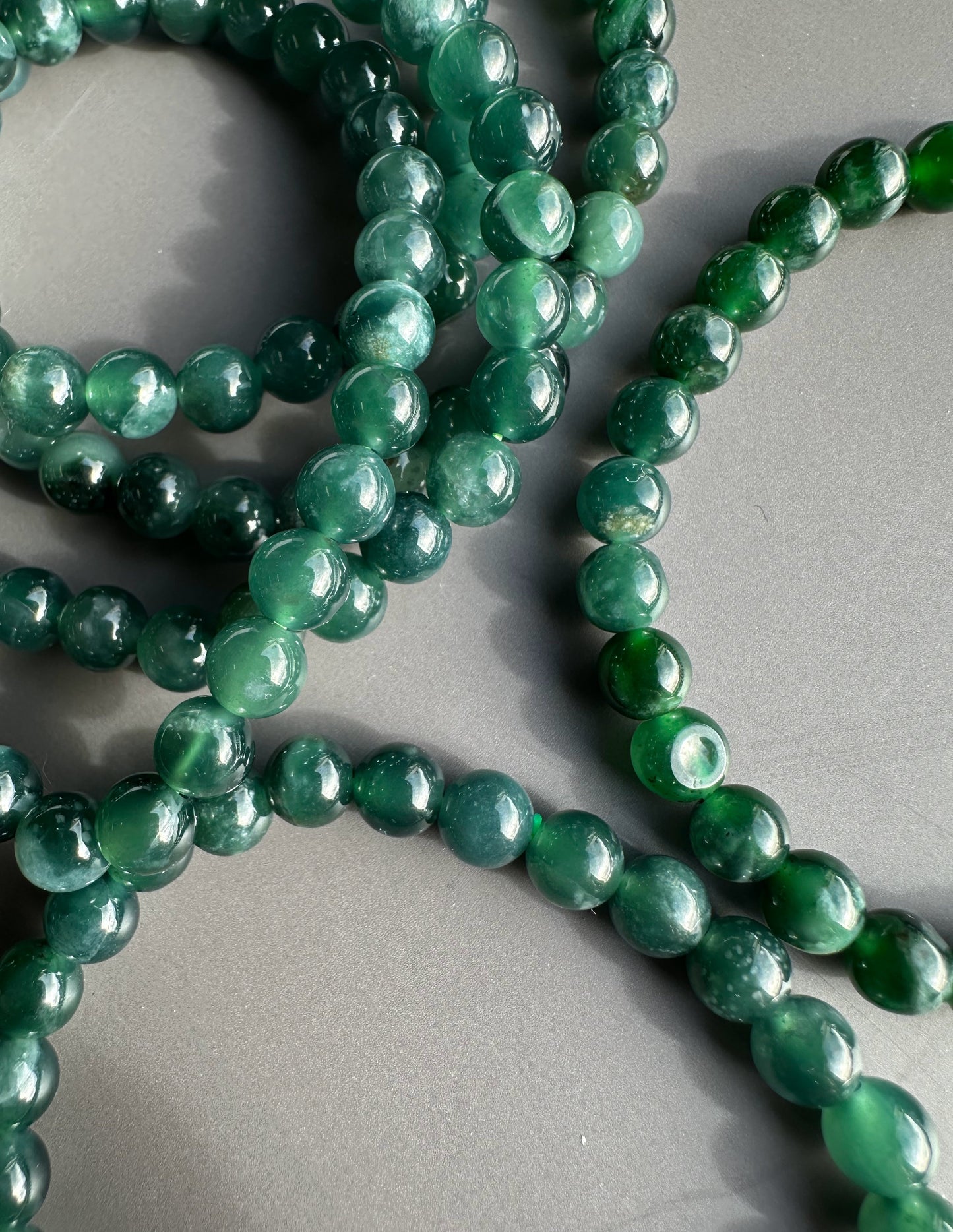 The Kaia Jadeite Bracelet
- 6mm