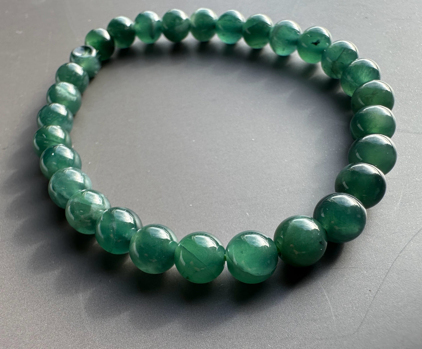The Kaia Jadeite Bracelet
- 6mm