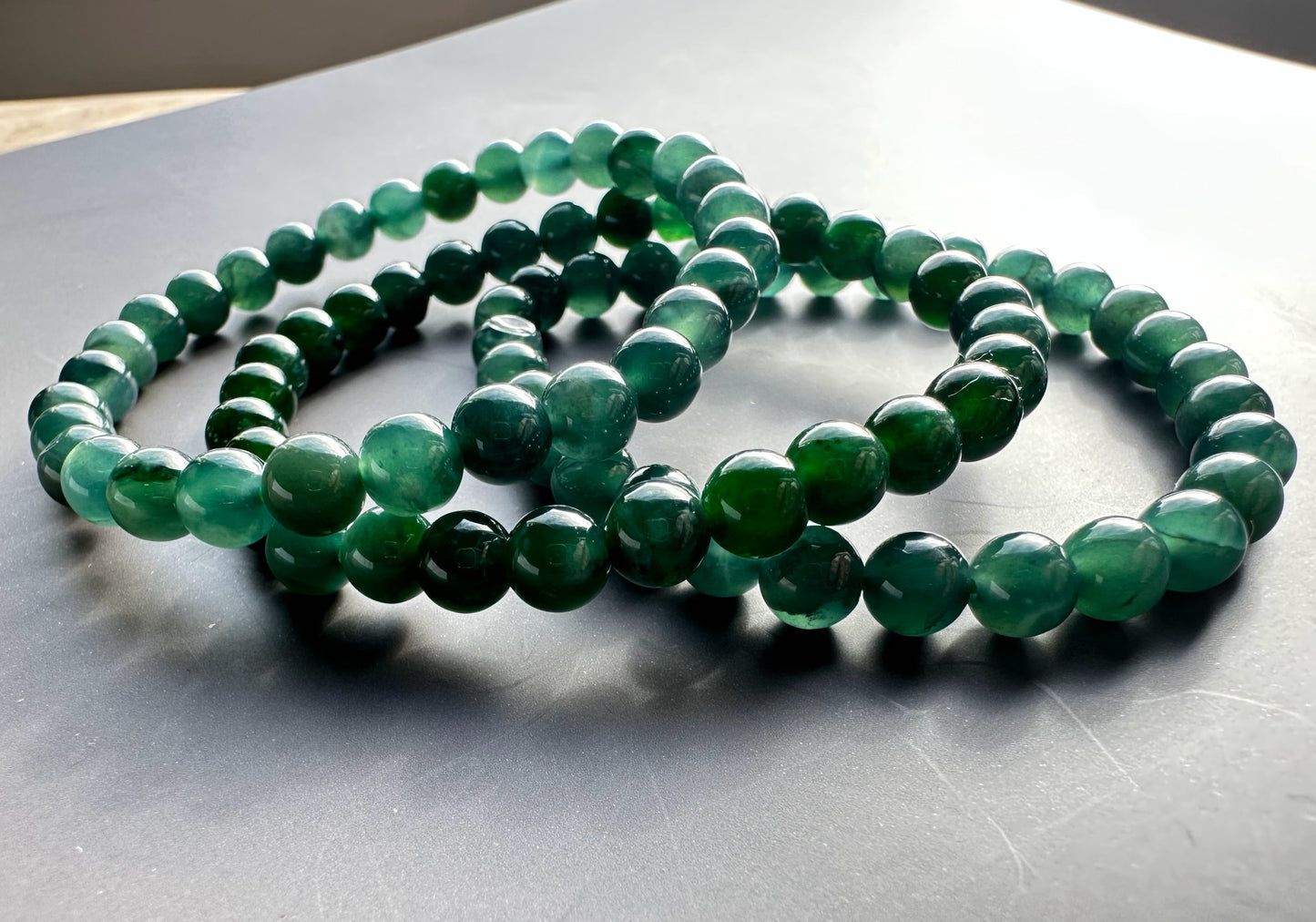 The Kaia Jadeite Bracelet
- 6mm