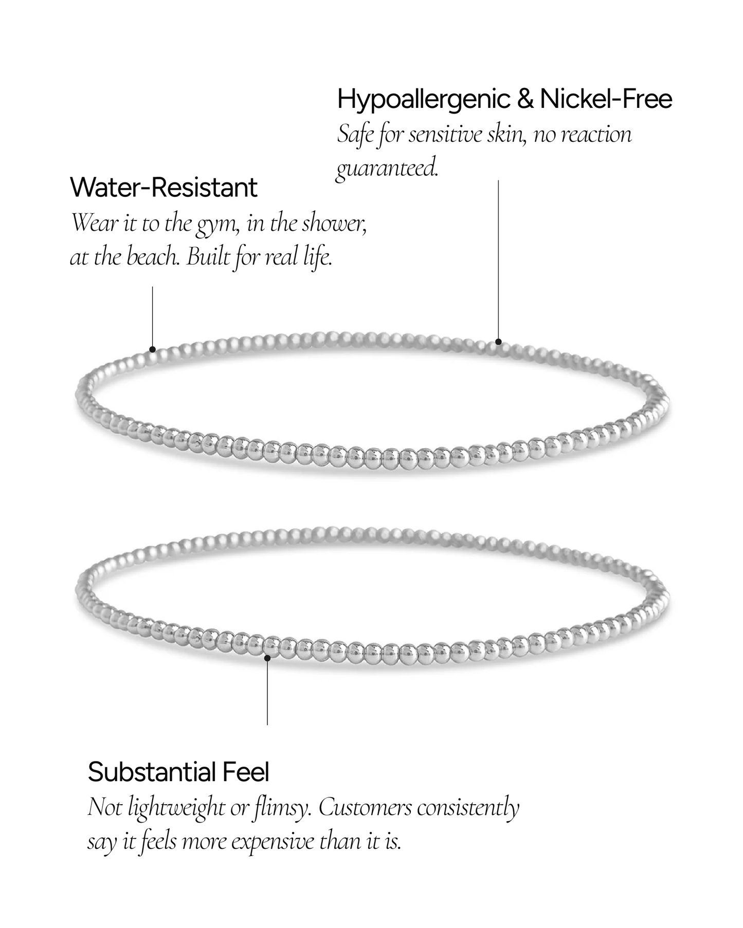 The Everett Beaded Bracelet Sets