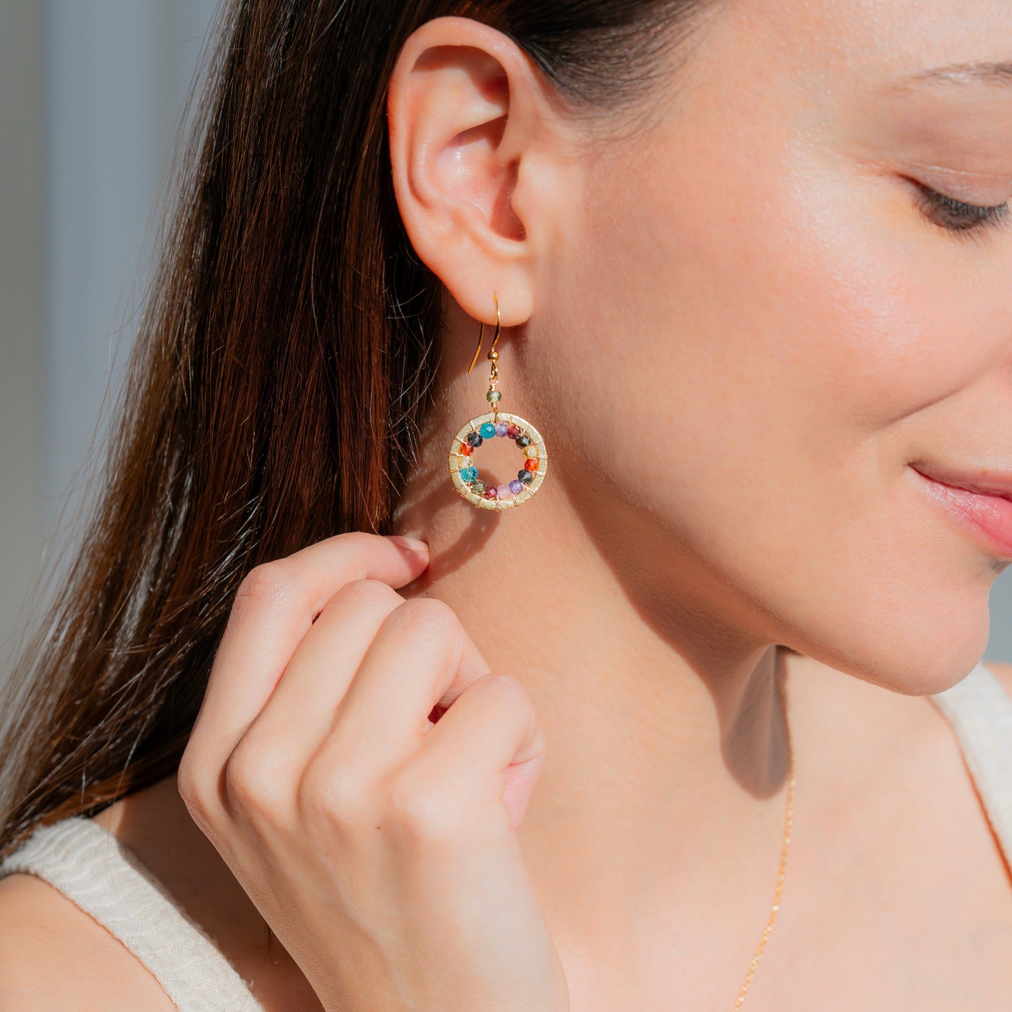 The Indie Halo Earrings