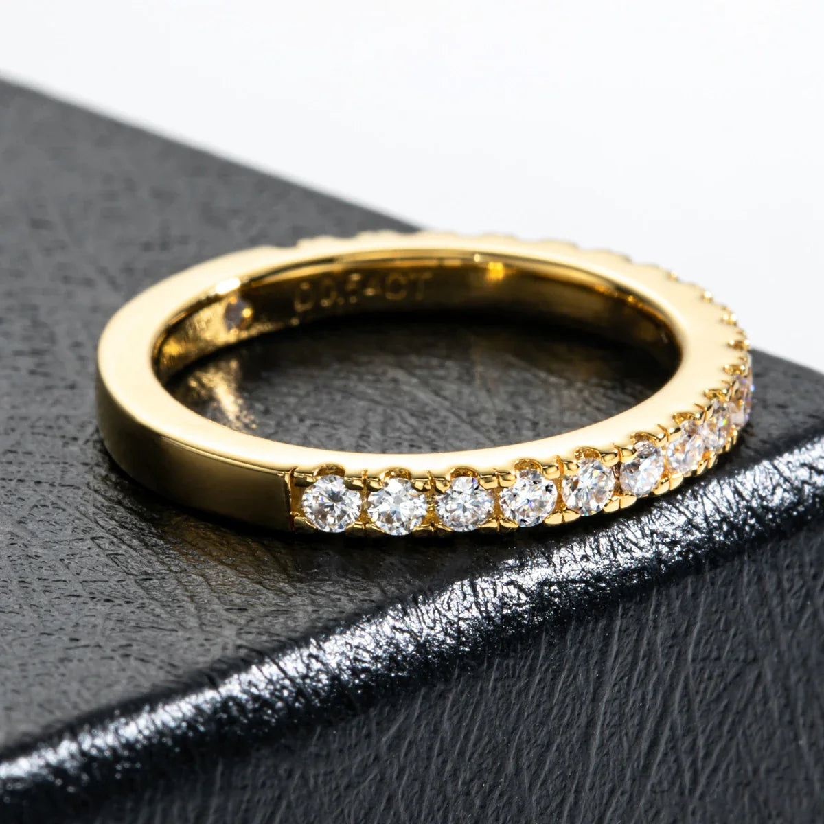 Elodie Moissanite Band
